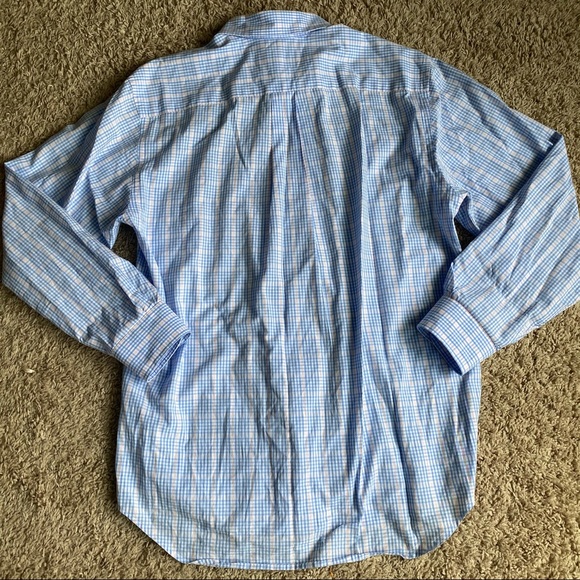 Vineyard Vines Men’s Small Button Down blue pink - Picture 2 of 9